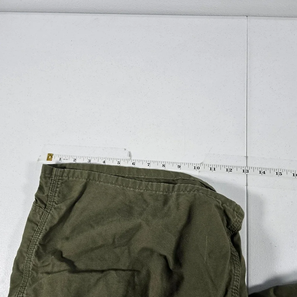 Carhartt B144 ARG Mens 40 Original Fit Canvas Work‎ Carpenter Shorts Olive Green